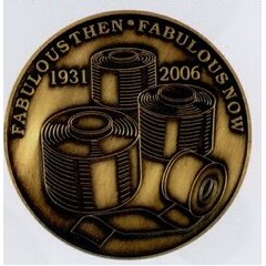 2" Die Struck Copper or Brass Coin