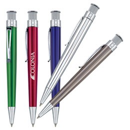 Ballpoint Pen Twist Action Lacquer Coated