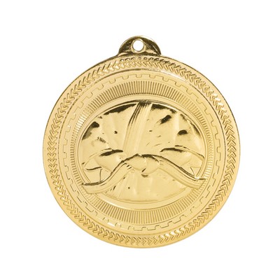 2" Martial Arts Stock BriteLaser Medal