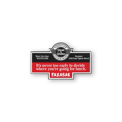 9 to 9.9 Square Inch Custom Shape Vinyl Magnet - 20mil