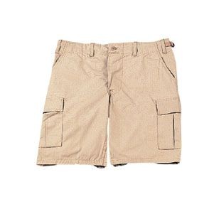 Khaki Beige Camouflage B.D.U. Shorts