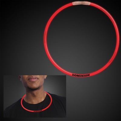 22" Red Glow Necklaces - PRINTED