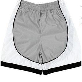 Adult Cool Mesh Athletic Short w/ Covered Elastic Waistband & 7" Inseam