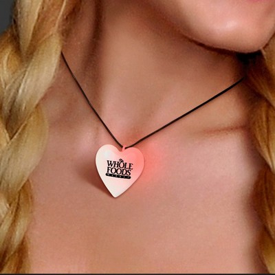Aurora Heart LED Fashion Short Necklace - PRINTED