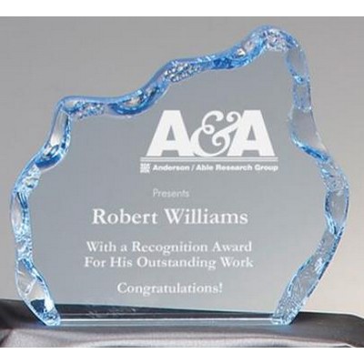 Iceberg Acrylic Award - Blue - 5-7/8"