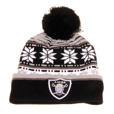 Beanie: Snowflake Knit Cap