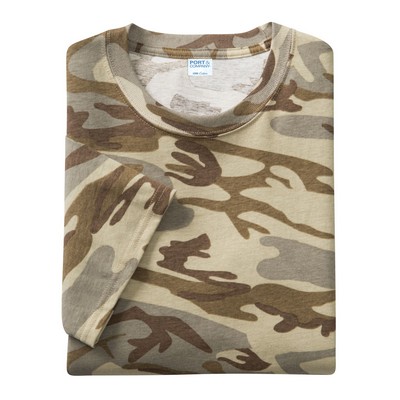 Port & Co Core Cotton Camo Tee.
