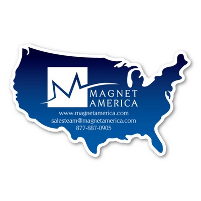 USA Magnet - 4" x 2.5" - 20 mil