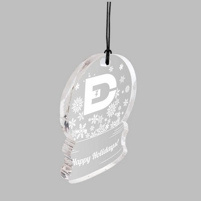 Custom Laser Etched Acrylic Ornaments