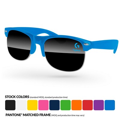 Club Sport Promotional Sunglasses W/ Lens Imprint