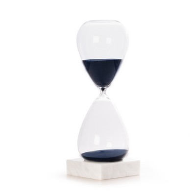 Sand Timer with Marble Base
