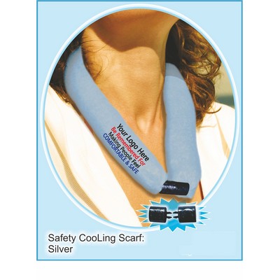 Silver CooLooP Active Water Scarf