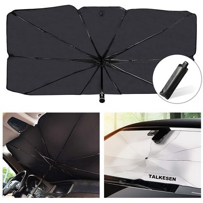 Car Windshield Sun Shade Foldable Reflector Umbrella
