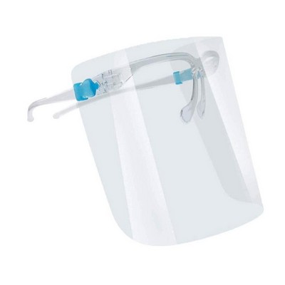 Face Shield With Clear Ear Handle