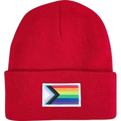 Classic Cuffed Beanie with Sublimated Patch