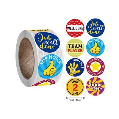 Cute Reward Motivational Stickers