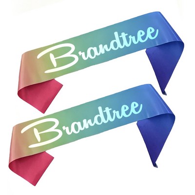 Gold Foil Birthday Girl Sash