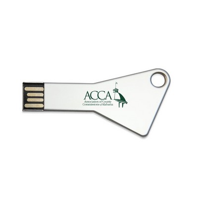 Lisbon Geo Stainless Steel Key USB