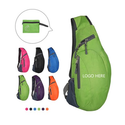 Single Shoulder Folding Backpack