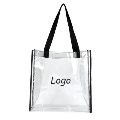 Clear PVC Tote Bag