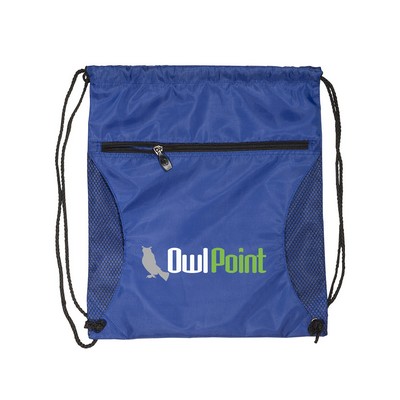 Mesh Drawstring Backpack