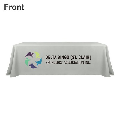 300D 4-sided Table Throw For 8' Table
