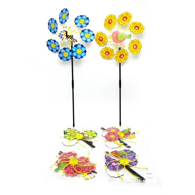 Ferris Wheel Flower Pinwheel