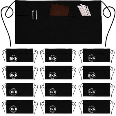 Canvas Apron with Long Waist Strap