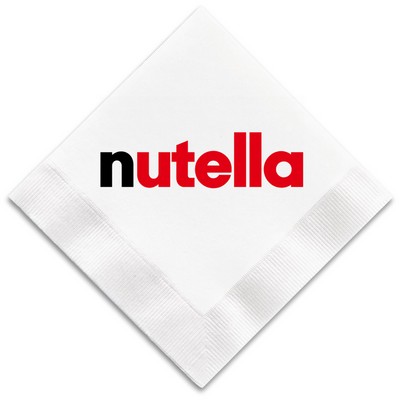 3-Ply White Dinner Napkin - 1/4 Fold