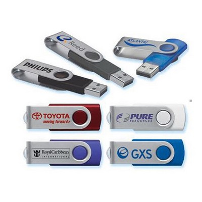 Swivel USB Drive 256MB-256GB (Various Colors)