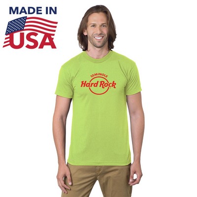 USA-Made Poly-Cotton Non-ANSI Safety T-Shirt