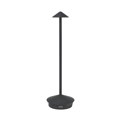 Pyramid Rechargeable LED Table Lamp - Black