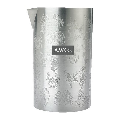 Double Wall Mixing Tin Tiki 21oz.