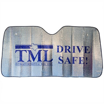 Accordian Fold Mylar Sun Shades (58'' X 27'')