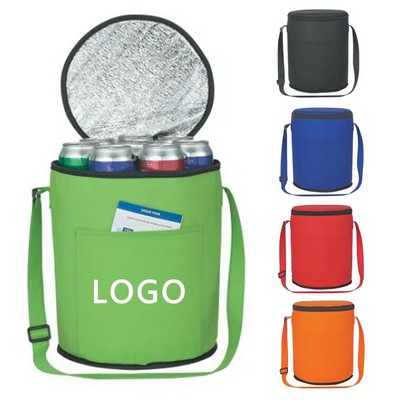 Non-woven Round Cooler Bag