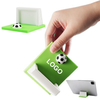 Soccer Field Design Phone Stand
