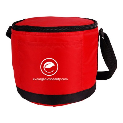 Round Insulated Cooler Bag ( 8" X 6" )