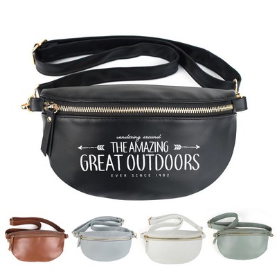 PU Waterproof Crossbody Bag
