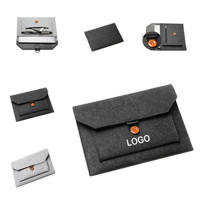 A4 Felt Laptop Folder