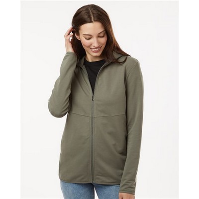 Independent Trading Co. Performance Full-Zip Hooded Sweatshirt