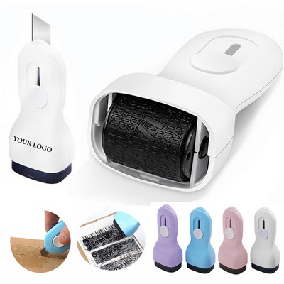 Id Protection Roller Stamp With Box Opener