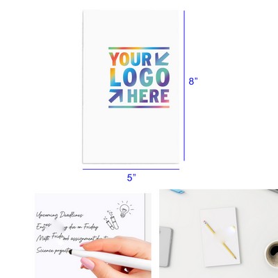 5" x 8" Blank Notepad