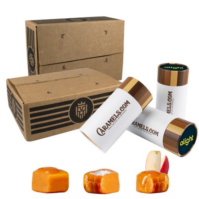 Caramels 3 Flavor Bundle in G.O.A.T. Foods Mailer Box - Option 1