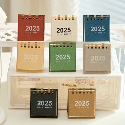Kraft Paper Mini Desk Calendar