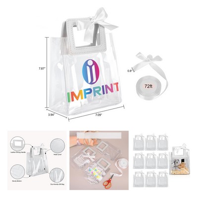 Clear Gift Bags with Handle