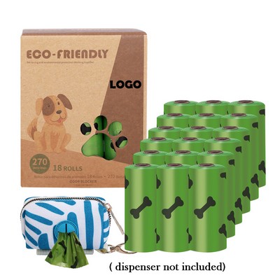 Pet Poop Bags, Leak Proof and Extra Thick 270 Count