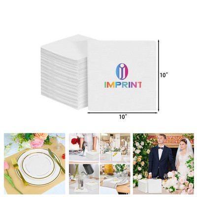 Gold Foiled Cocktail Napkins