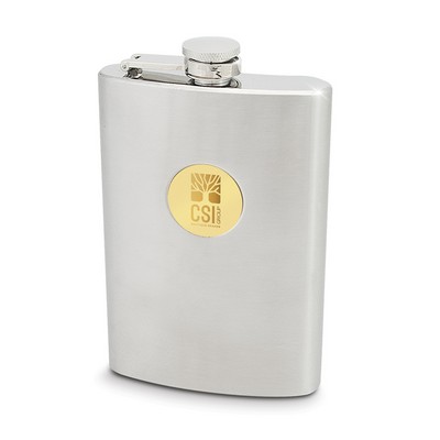 Canteen W/ Gold Medallion