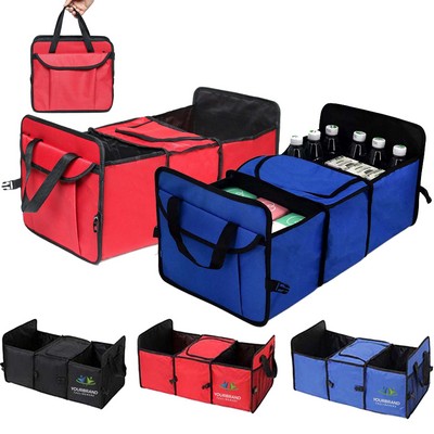 Non-Woven Car Trunk Organizer with Cooler