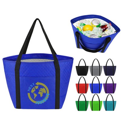 Zipper Cooler Tote bag With Front Pocket